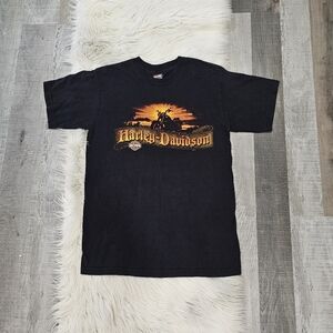 Harley Davidson  vintage  the Harley Barn Effingham IL T shirt